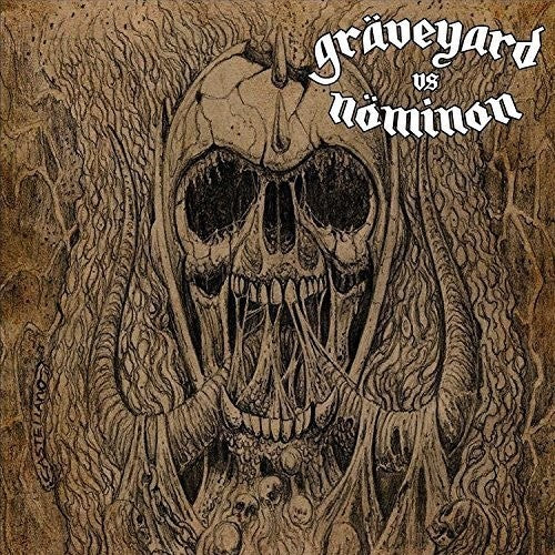 the album cover for Graveyard / Nominon - Graveyard/Nominon