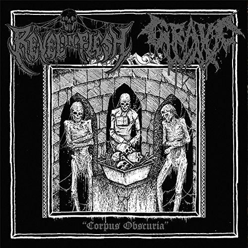 the album cover for Revel In Flesh - Gravewax