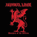 the album cover for Abysmal Lord - Disciples of the Inferno