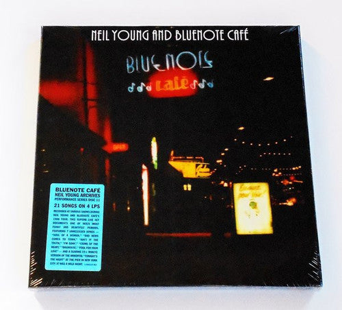 the album cover for Neil Young - Bluenote Cafe [Vinyl]