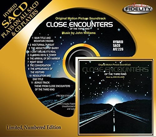 the album cover for John Williams - Close Encounters Of The Third Kind - O.S.T.