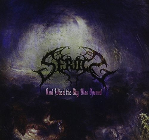 the album cover for Serocs - And When the Sky Was Opened