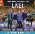 the album cover for The Piano Guys - Live! [CD/DVD Deluxe Edition]