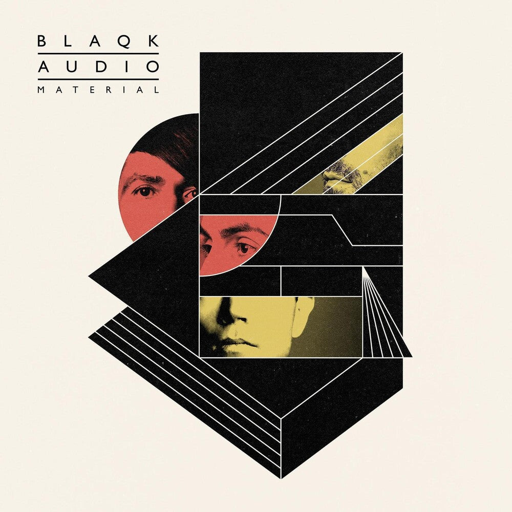 the album cover for Blaqk Audio - Material