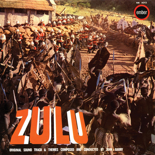 the album cover for John Barry - Zulu