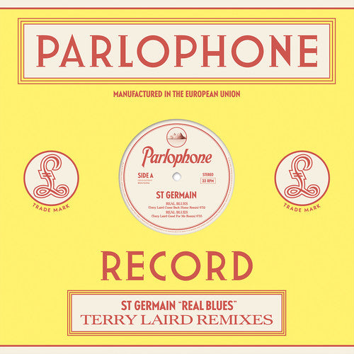 the album cover for St. Germain - Real Blues (Terry Laird Remixes) [Vinyl Single]