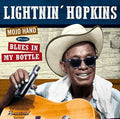 the album cover for Lightnin' Hopkins - Mojo Hand + Blues in My