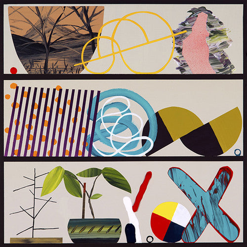 the album cover for Django Django - Pause Repeat