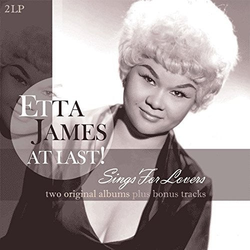 the album cover for Etta James - At Last / Sings For Lovers [180 Gram] (Hol)