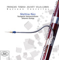the album cover for Francaix / Racz / Stuttgarter Kammerorchester - Bassoon Concertos