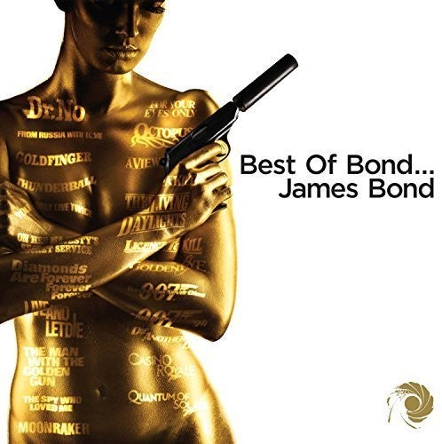 the album cover for Best of Bond...James Bond / O.S.T. - Best of Bond...James Bond (Original Soundtrack)