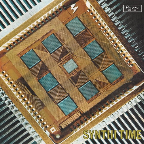 the album cover for Piero Umiliani - Synthi Time
