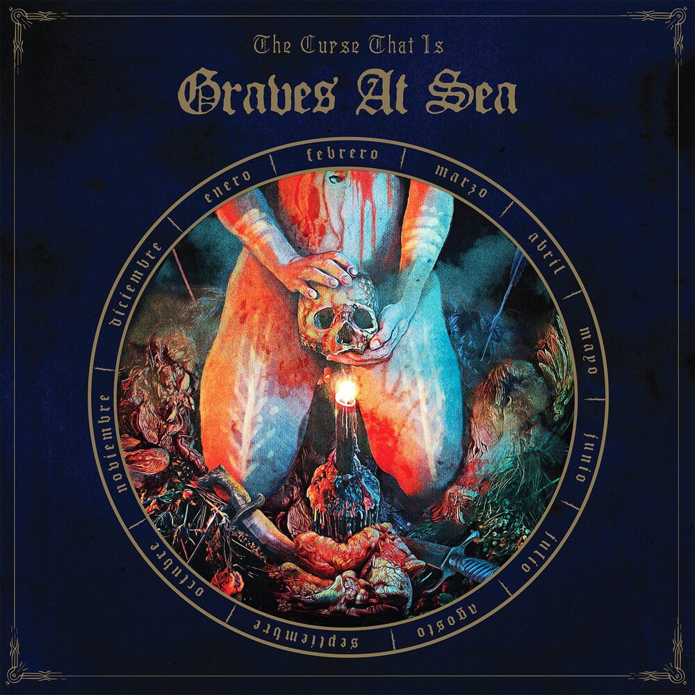 the album cover for Graves At Sea - The Curse That Is