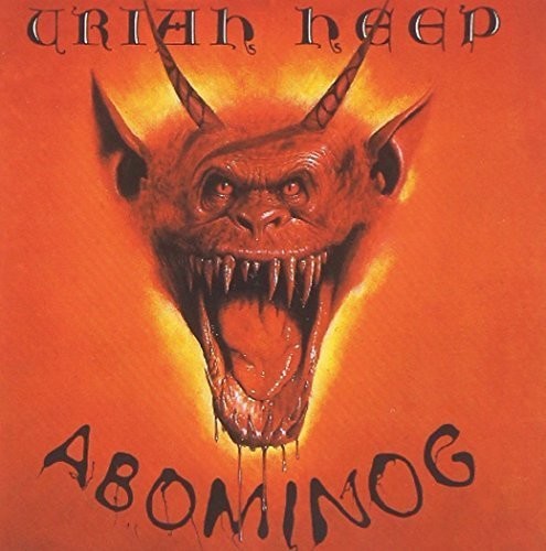 the album cover for Uriah Heep - Abominog