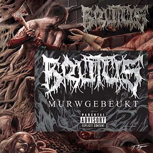 the album cover for Brutus - Murwgebeukt