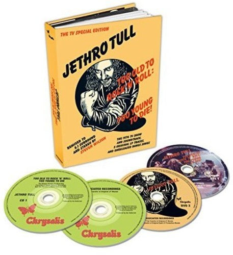 the album cover for Jethro Tull - Too Old to Rock 'N' Roll: Too Young To Die [2CD/2DVD]