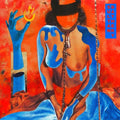 the album cover for Sultan Bathery - Right on / Anthropomorph