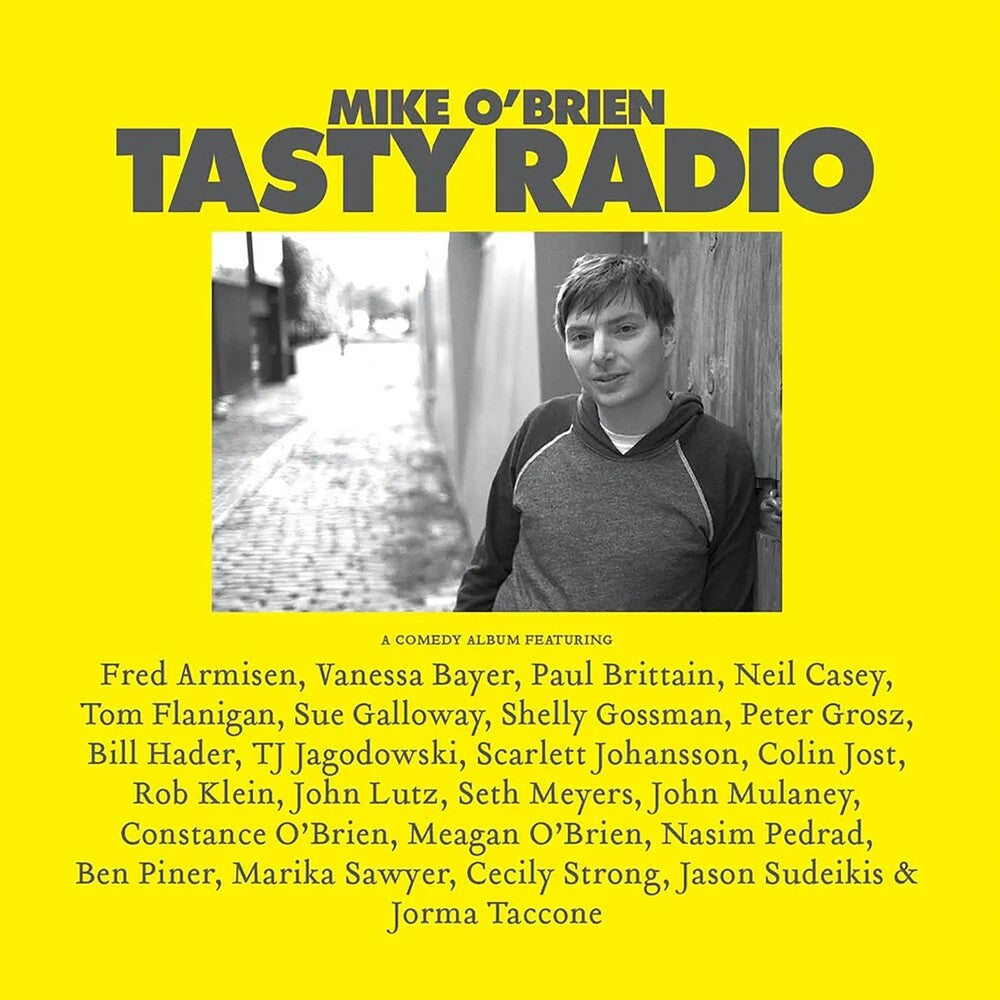 the album cover for Mike Obrien - Tasty Radio [Download Included]