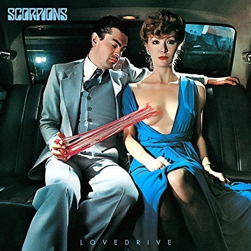 the album cover for Scorpions - Lovedrive: 50th Anniversary [Import Limited Edition Vinyl]