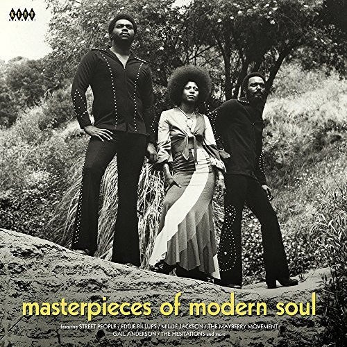 the album cover for Masterpieces Of Modern Soul / Various Uk - Masterpieces Of Modern Soul / Various