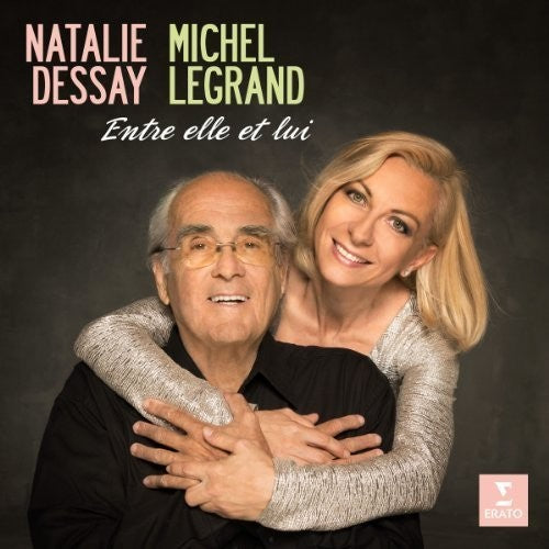 the album cover for Legrand / Natalie Dessay - Entre Elle Et Lui - Natalie Dessay Sings Michel