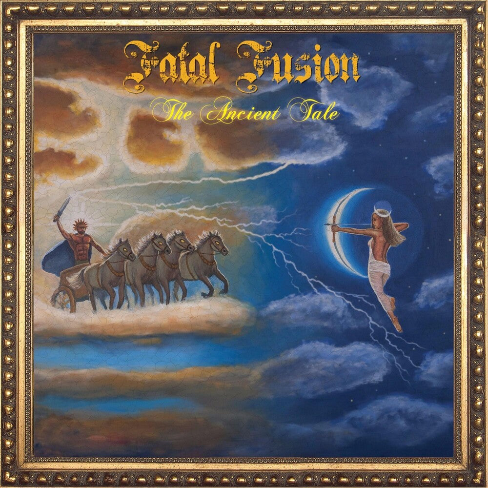 the album cover for Fatal Fusion - The Ancient Tale