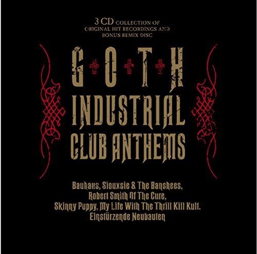 the album cover for Goth Industrial Club Anthems / Various - Goth Industrial Club Anthems
