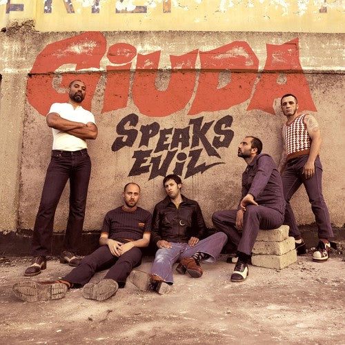 the album cover for Giuda - Speaks Evil