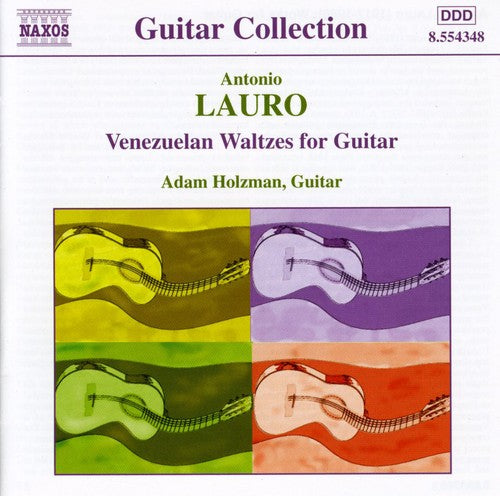 the album cover for Adam Holzman - Venezuelan Waltzes for Guitar