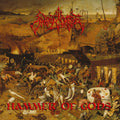 the album cover for Angel Corpse - Hammer of Gods