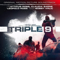 the album cover for Atticus Ross - Triple 9 (Original Motion Picture Soundtrack)