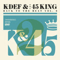 the album cover for K-Def & The 45 King - Back to the Beat 2