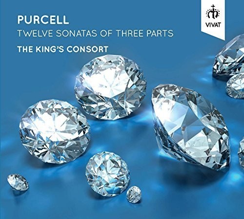 the album cover for Purcell - Twelve Sonatas Of Three Parts