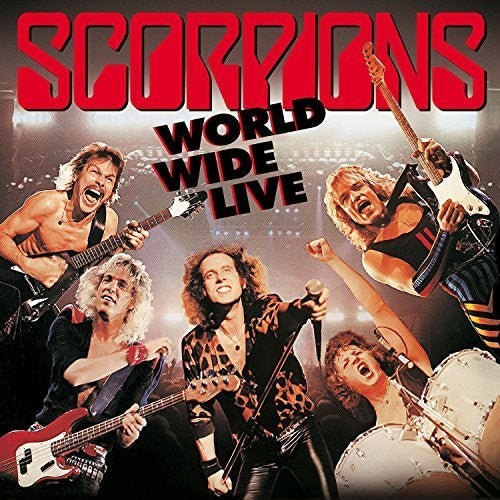 the album cover for Scorpions - World Wide Live: 50th Band Anniversary [Import]