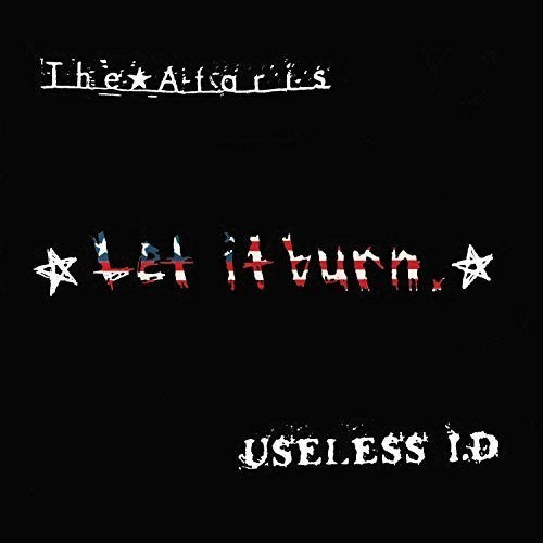 the album cover for Ataris / Useless Id - Let It Burn