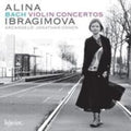 the album cover for J Bach S / Ibragimova,Alina / Cohen,Jonathan - Violin Concertos BWV1041 - 1042 - 1052 - 1055