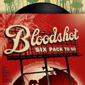 the album cover for Bloodshot Six Pack To Go / Various - A Bloodshot Six Pack To Go