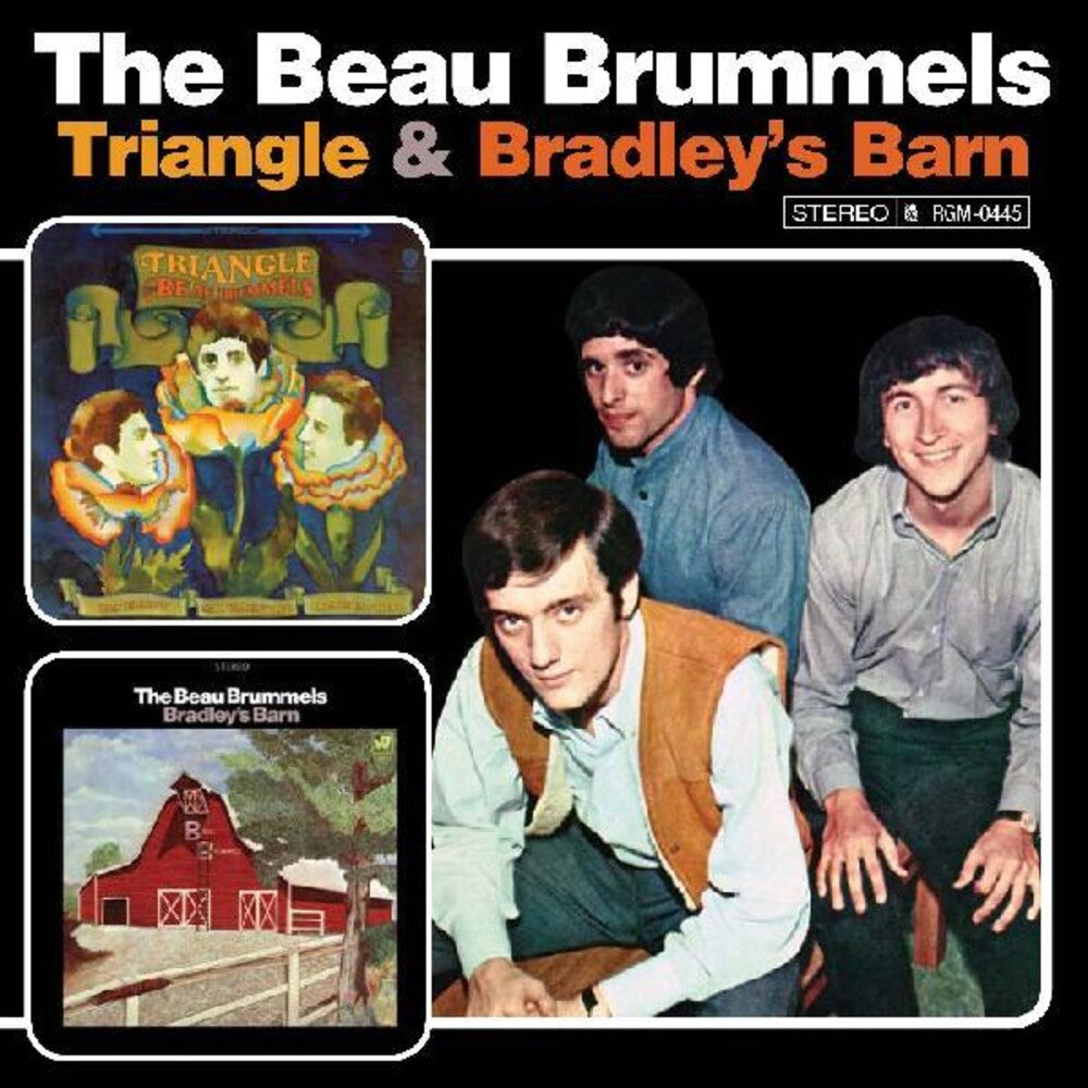 the album cover for The Beau Brummels - Triangle / Brandley's Barn