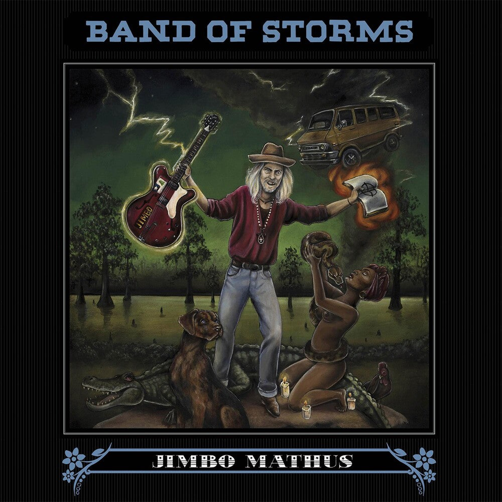 the album cover for Jimbo Mathus - Band of Storms