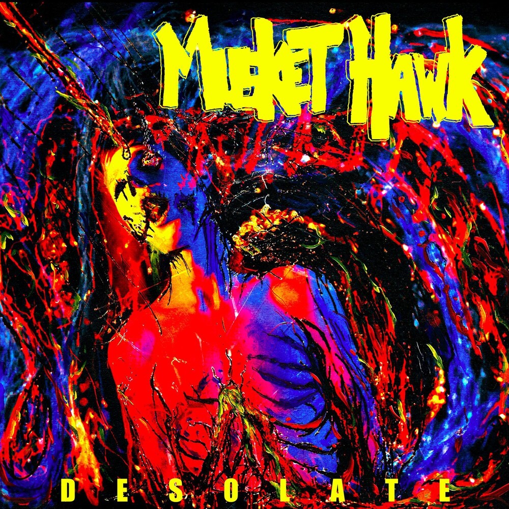 the album cover for Musket Hawk - Desolate