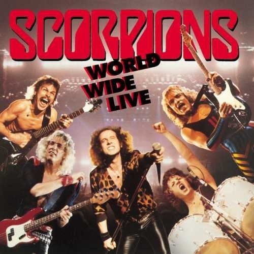 the album cover for Scorpions - World Wide Live [Vinyl]