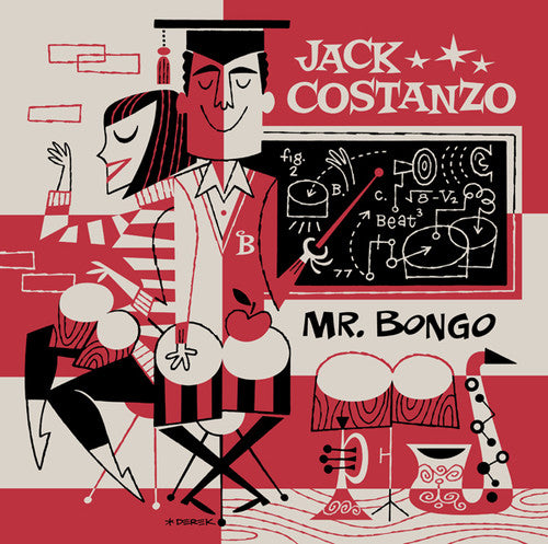 the album cover for Jack Costanzo - Mr. Bongo