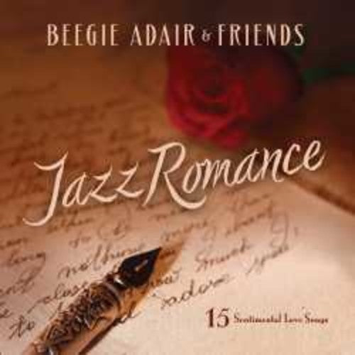 the album cover for Beegie Adair - Jazz Romance - A Beegie Adair Collection