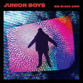 the album cover for Junior Boys - Big Black Coat
