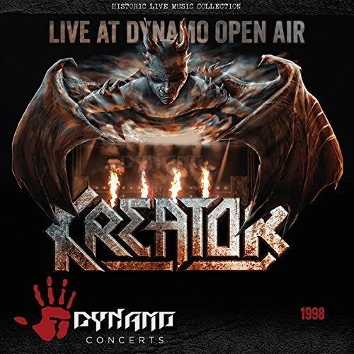 the album cover for Kreator - Live At Dynamo Open Air 1998