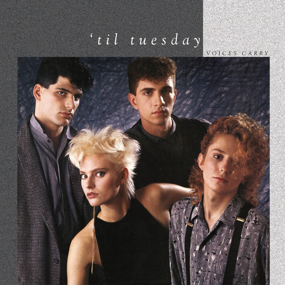 the album cover for Til Tuesday - Voices Carry