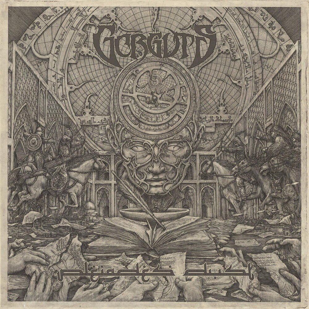 the album cover for Gorguts - Pleiades' Dust
