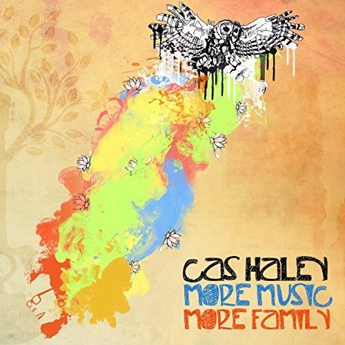 the album cover for Cas Haley - More Music More Family