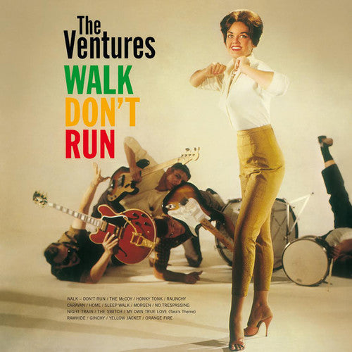 the album cover for The Ventures - Walk Don't Run