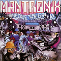 the album cover for Mantronix - Needle to the Groove